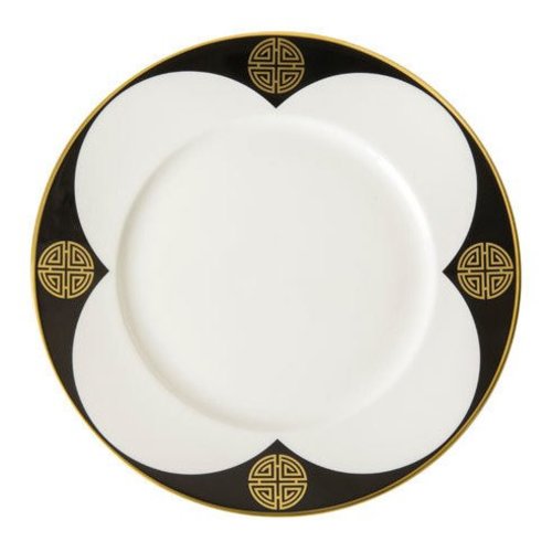 Royal Crown Derby Royal Crown Derby Satori Black Salad Plate Royal Crown Derby Royal Crown Derby Satori Black Salad Plate