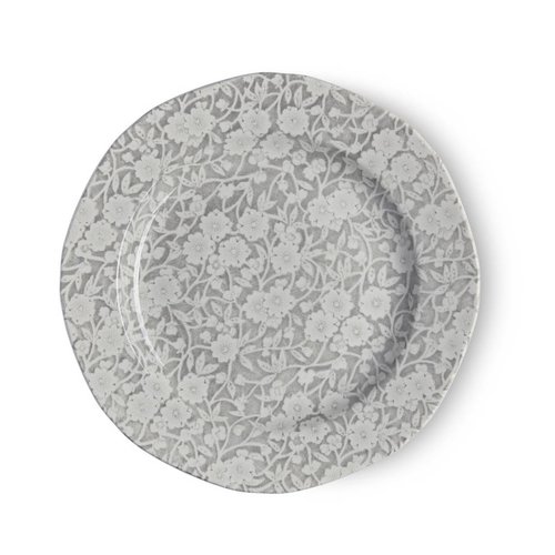 Burleigh Pottery Calico Grey 7.5 in. Plate Burleigh Pottery Calico Grey 7.5 in. Plate