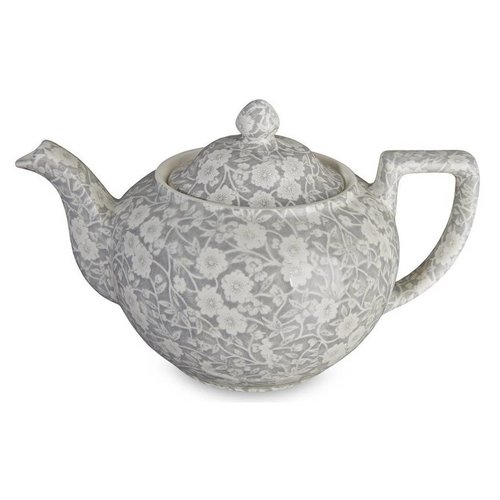 Burleigh Pottery Calico Grey 7 Cup Teapot Burleigh Pottery Calico Grey 7 Cup Teapot