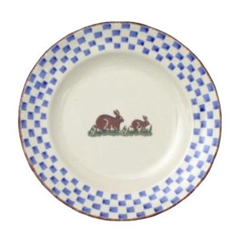 Brixton Pottery Brixton Rabbits Dessert Plate Brixton Pottery Brixton Rabbits Dessert Plate