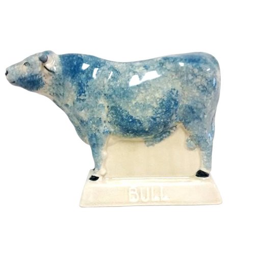 Rye Pottery Rye Bull - Blue Rye Pottery Rye Bull - Blue