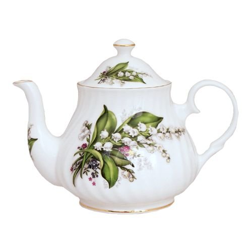 Berta Hedstrom Lily of the Valley 6 Cup Teapot Berta Hedstrom Lily of the Valley 6 Cup Teapot