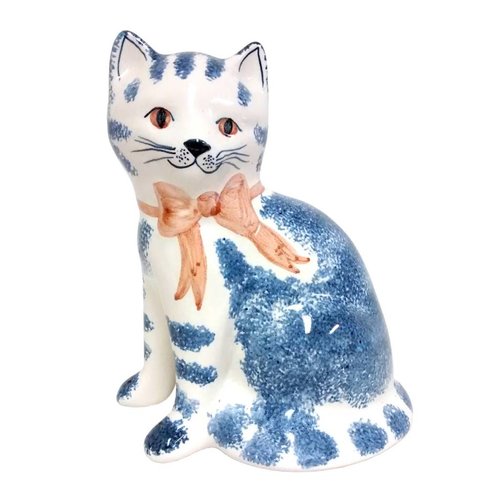 Rye Pottery Rye Cat - Blue Rye Pottery Rye Cat - Blue