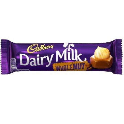Cadbury Cadbury Dairy Milk Whole Nut - 45g Cadbury Cadbury Dairy Milk Whole Nut - 45g