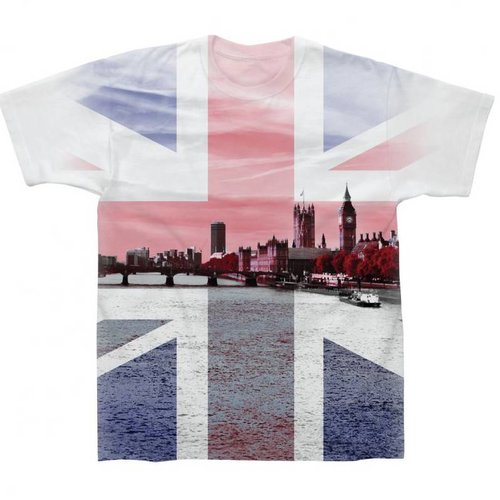 Parliament Union Jack Sublimation T-Shirt Parliament Union Jack Sublimation T-Shirt