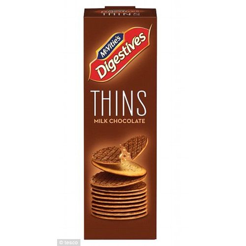 McVitie's McVitie's Digestive Milk Chocolate Thins McVitie's McVitie's Digestive Milk Chocolate Thins