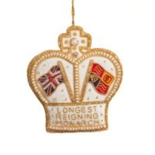 St. Nicolas St. Nicolas Longest Reigning Monarch Ornament St. Nicolas St. Nicolas Longest Reigning Monarch Ornament