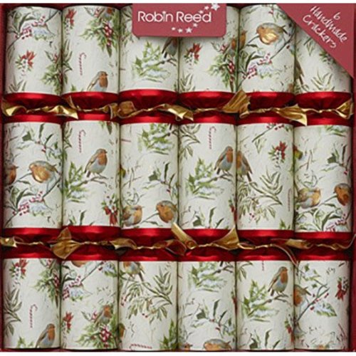 Robin Reed Robin Reed Woodland Robin Party Crackers - 6 Count Robin Reed Robin Reed Woodland Robin Party Crackers - 6 Count