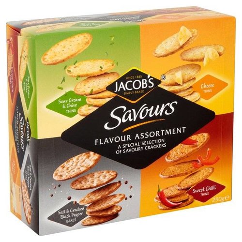 Jacob's Jacobs Savours Cracker Assortment Jacob's Jacobs Savours Cracker Assortment