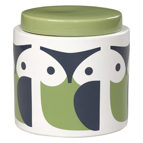 Orla Kiely Orla Kiely 1L Owl Storage Jar Orla Kiely Orla Kiely 1L Owl Storage Jar