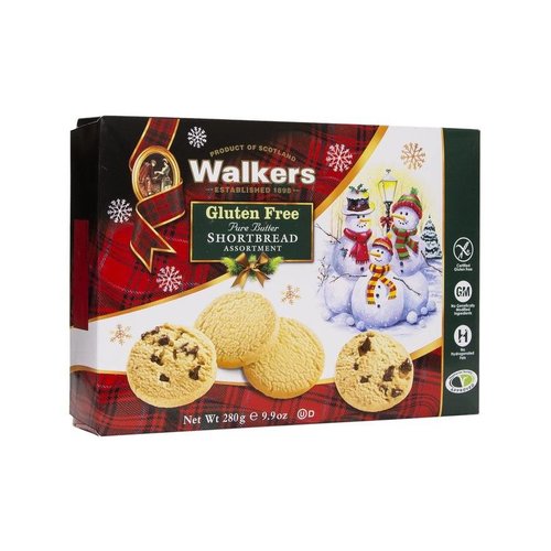 Walker's Shortbread Co. Walkers Gluten Free Holiday Shortbread Assortment Walker's Shortbread Co. Walkers Gluten Free Holiday Shortbread Assortment