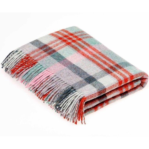 Bronte By Moon Melbourne Flamingo Aqua Throw Bronte By Moon Melbourne Flamingo Aqua Throw