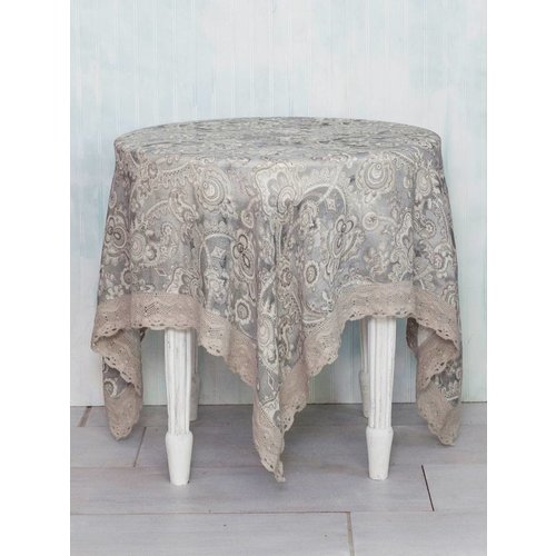 April Cornell April Cornell Queen's Court Linen Tablecloth (60''x 90'') April Cornell April Cornell Queen's Court Linen Tablecloth (60''x 90'')