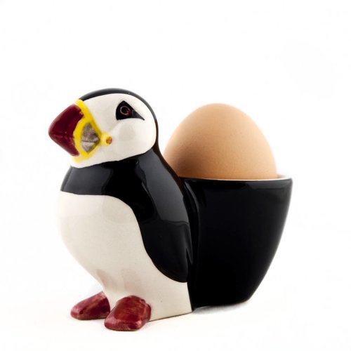 Quail Ceramics Quail Puffin Egg Cup Quail Ceramics Quail Puffin Egg Cup