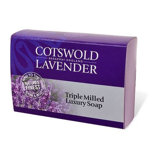 Cotswold Lavender Cotswold Lavender Triple Milled Luxury Lavender Soap 100g Cotswold Lavender Cotswold Lavender Triple Milled Luxury Lavender Soap 100g