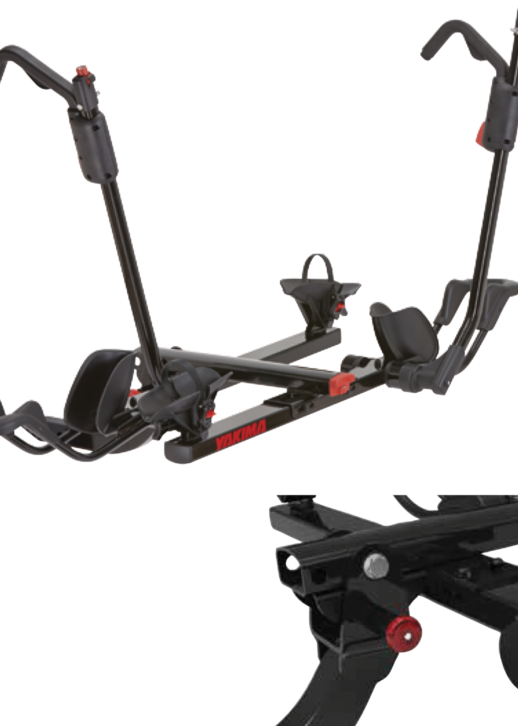 Support a velo yakima Hold up - 2 velos - Hitch 1.25po