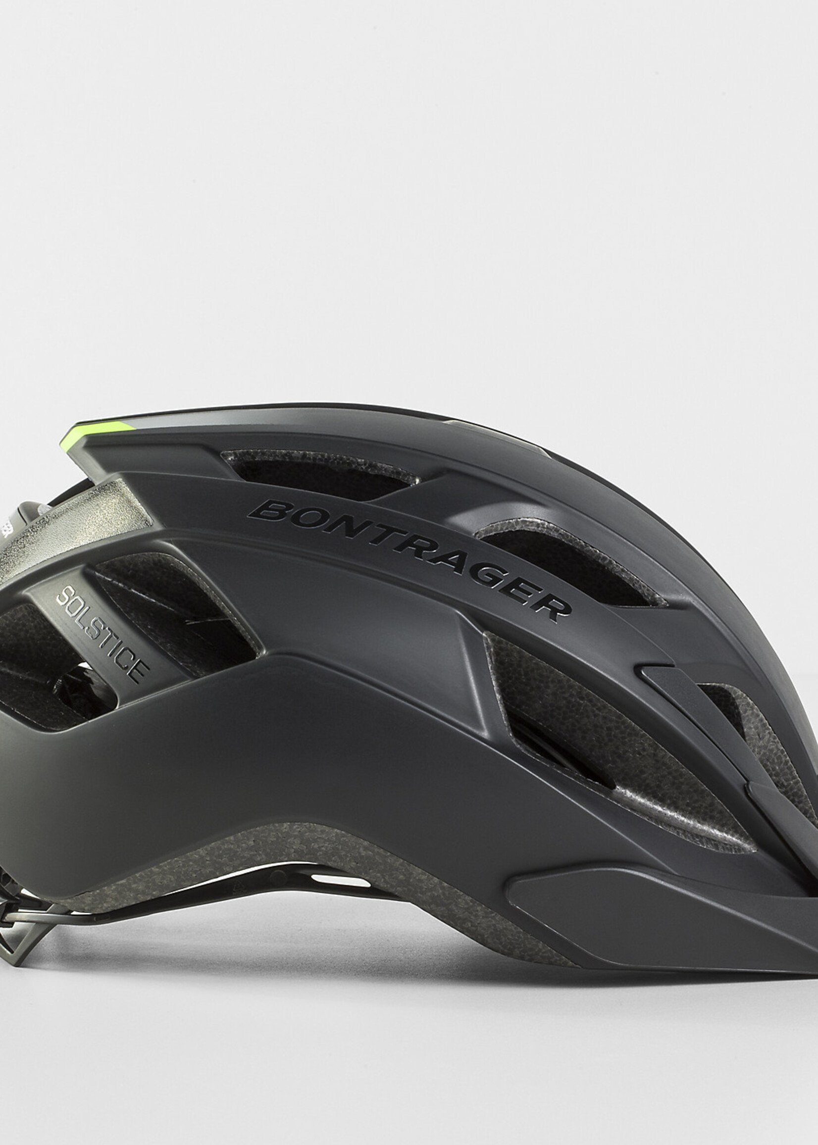 Helmet Bontrager Youth's Solstice MIPS - Black (Black / radioactive)