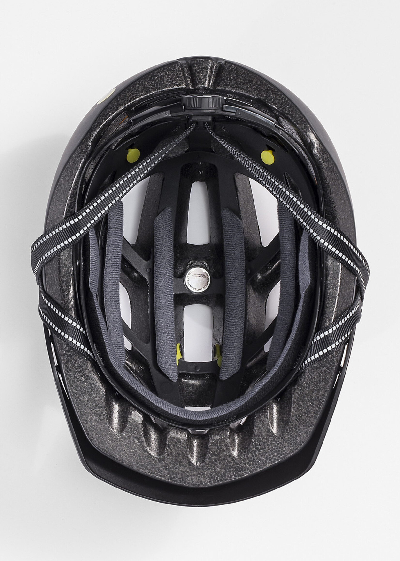 Helmet Bontrager Youth's Solstice MIPS - Black (Black / radioactive)