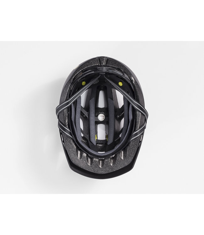 Helmet Bontrager Youth's Solstice MIPS - Black (Black / radioactive)