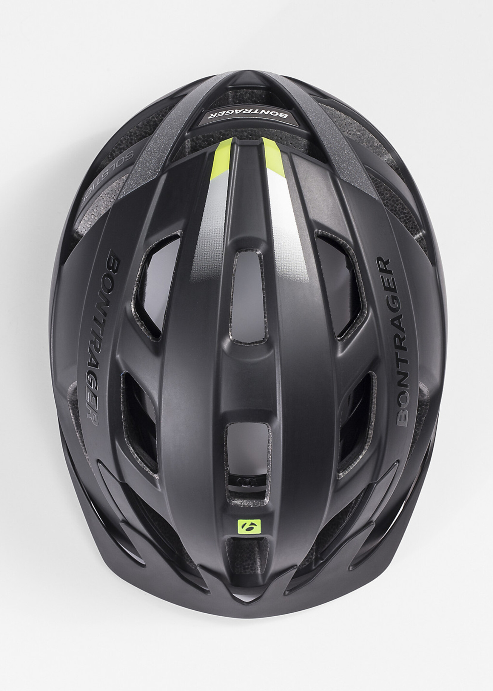 Helmet Bontrager Youth's Solstice MIPS - Black (Black / radioactive)