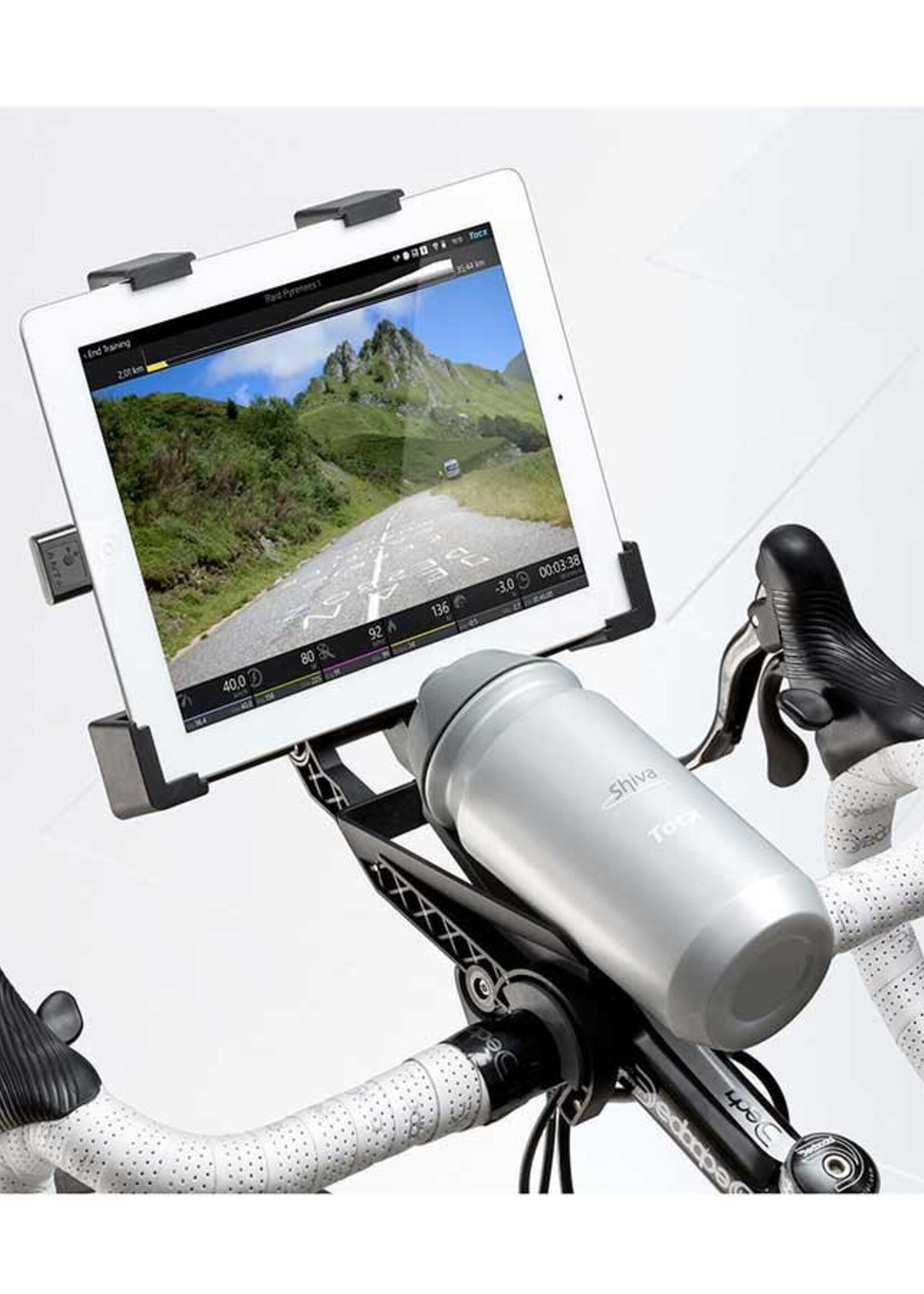 Tacx handlebar support for tablets