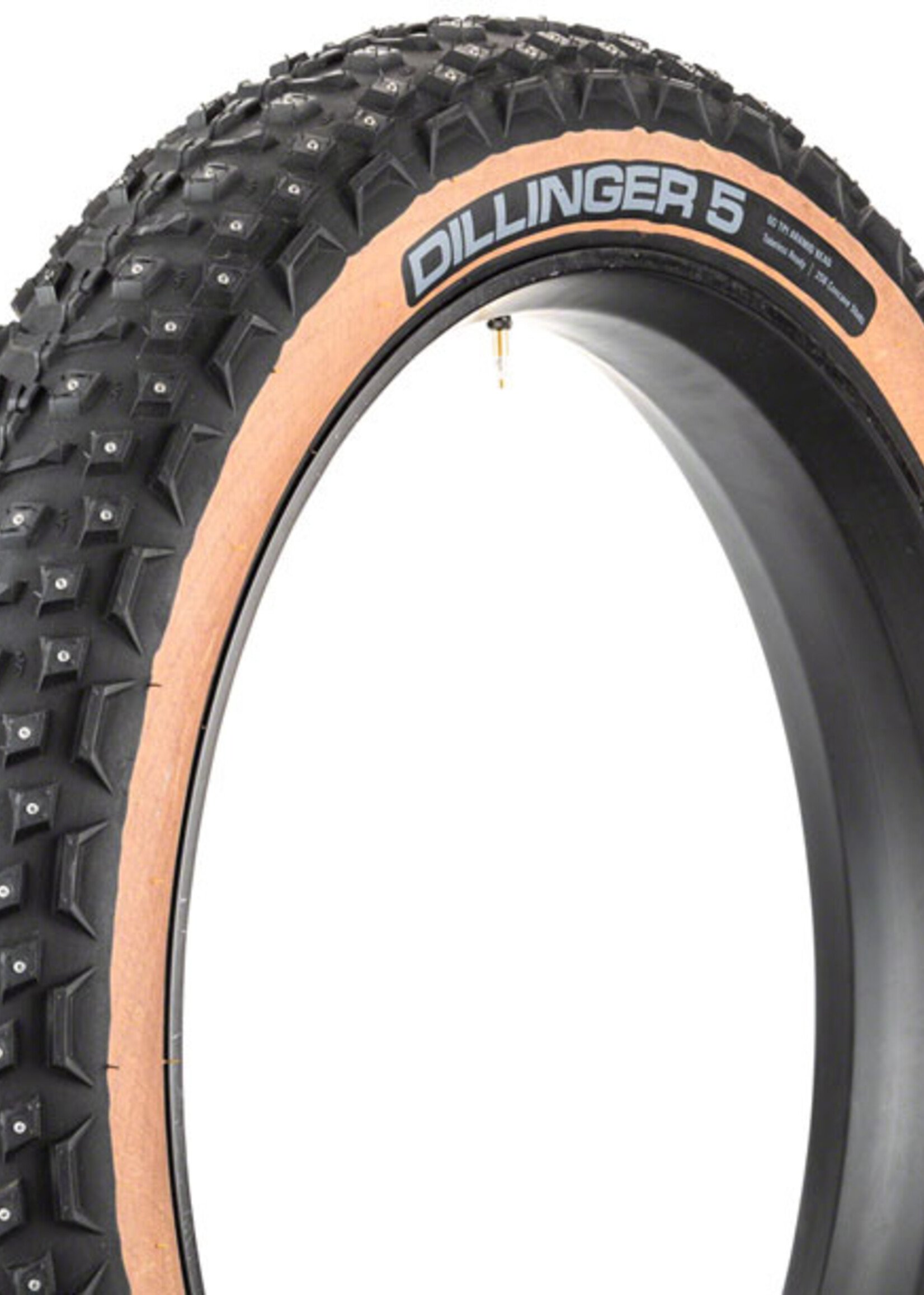 Pneu Fatbike 27.5x4.5 Clouté 45Nrth Dillinger 5 60tpi ( 252 Clous) Tubeless