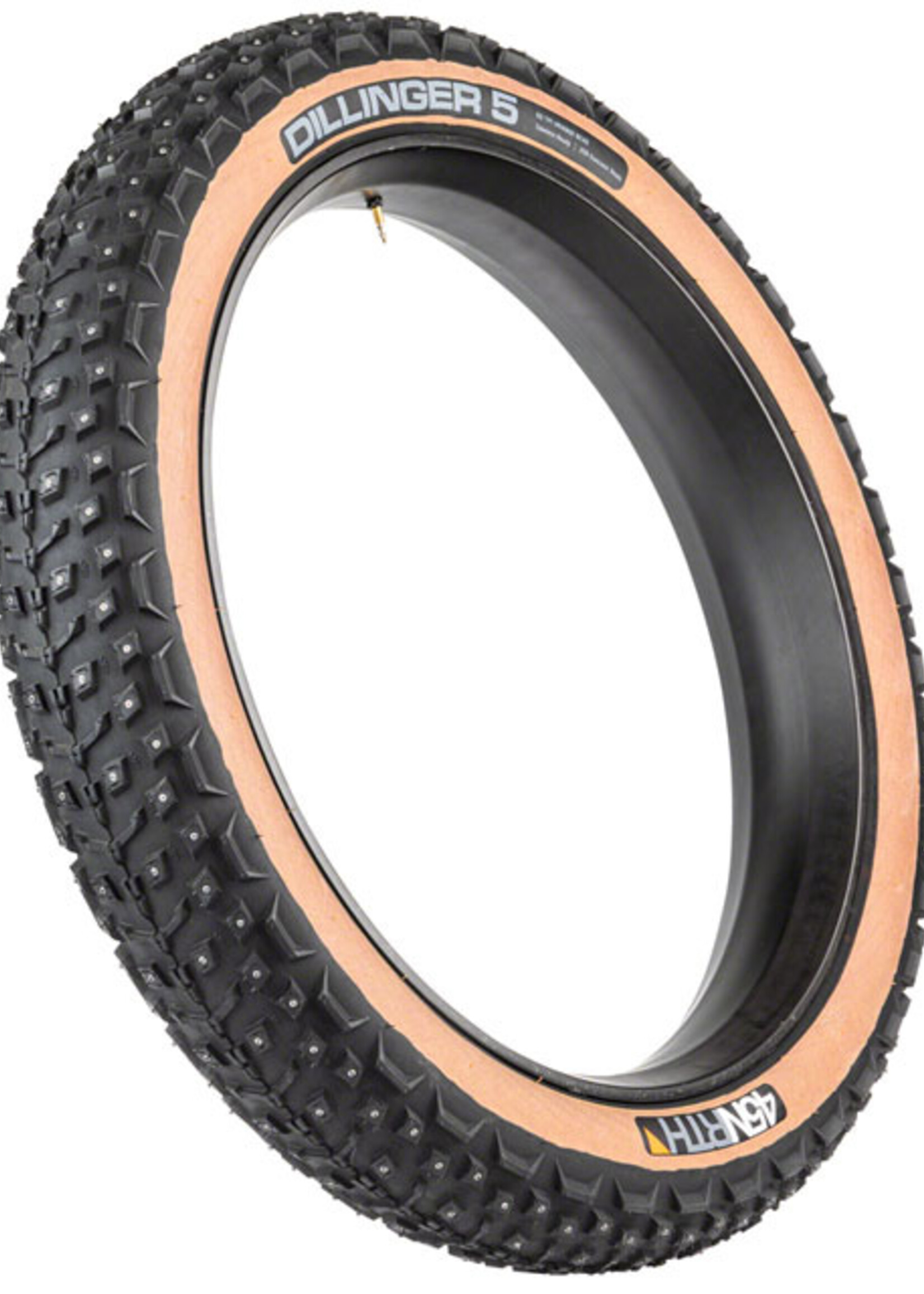 Pneu Fatbike 27.5x4.5 Clouté 45Nrth Dillinger 5 60tpi ( 252 Clous) Tubeless