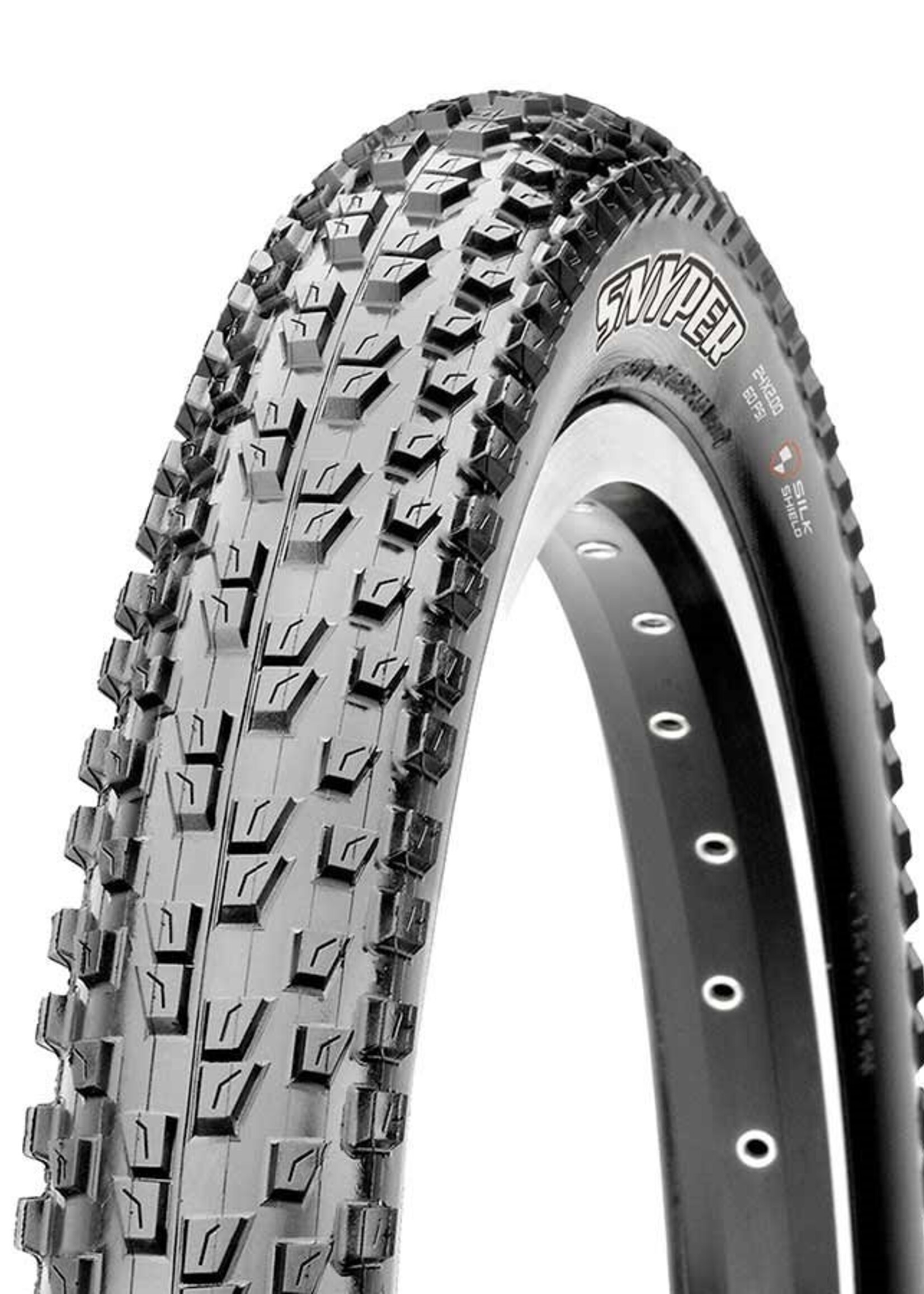 Pneu 24x2.00 Maxxis Snyper SilkShield Dual Compound 60tpi ( tringles souples )