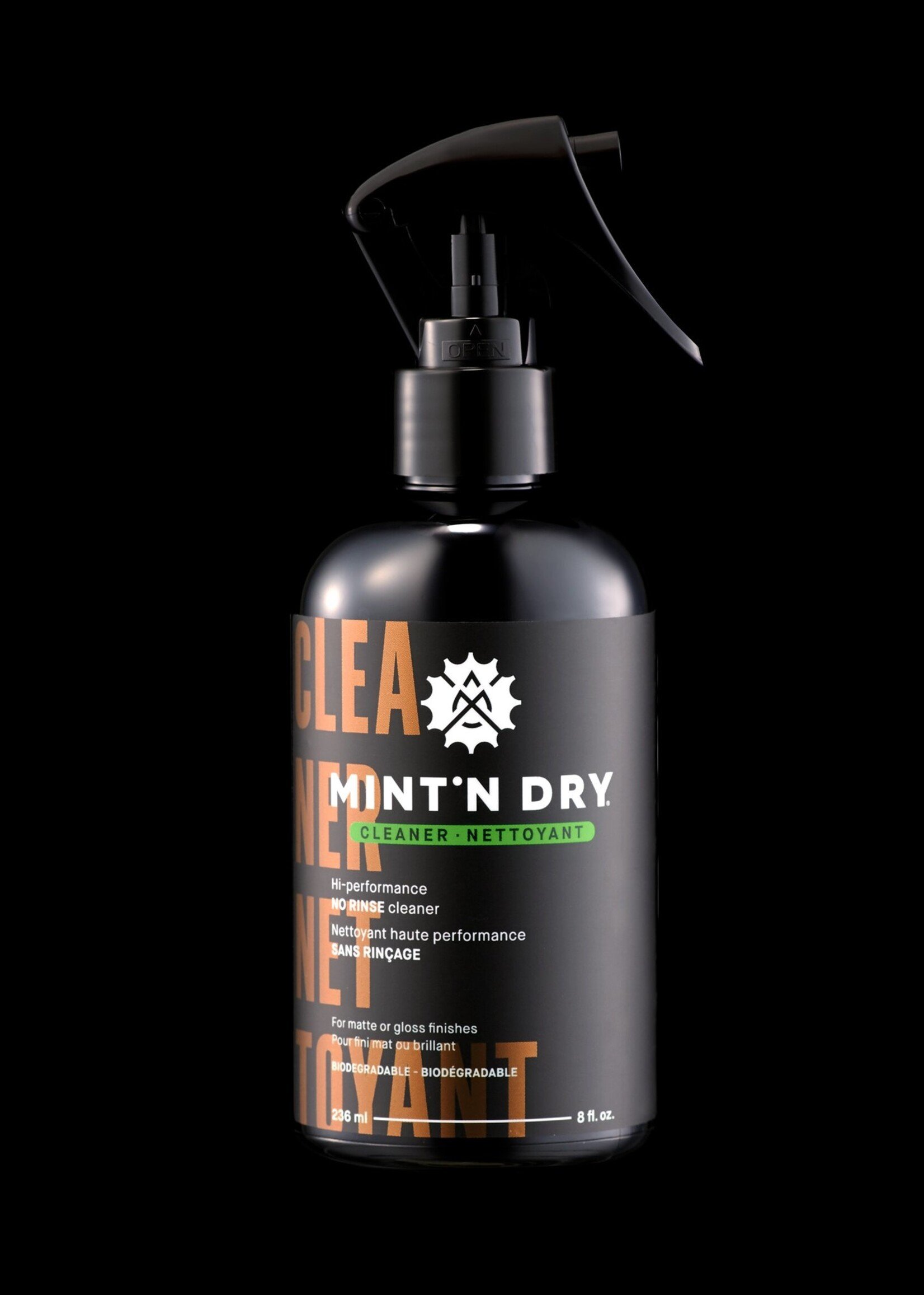 Mint'n Dry no rinse bike cleaner -  236 ml