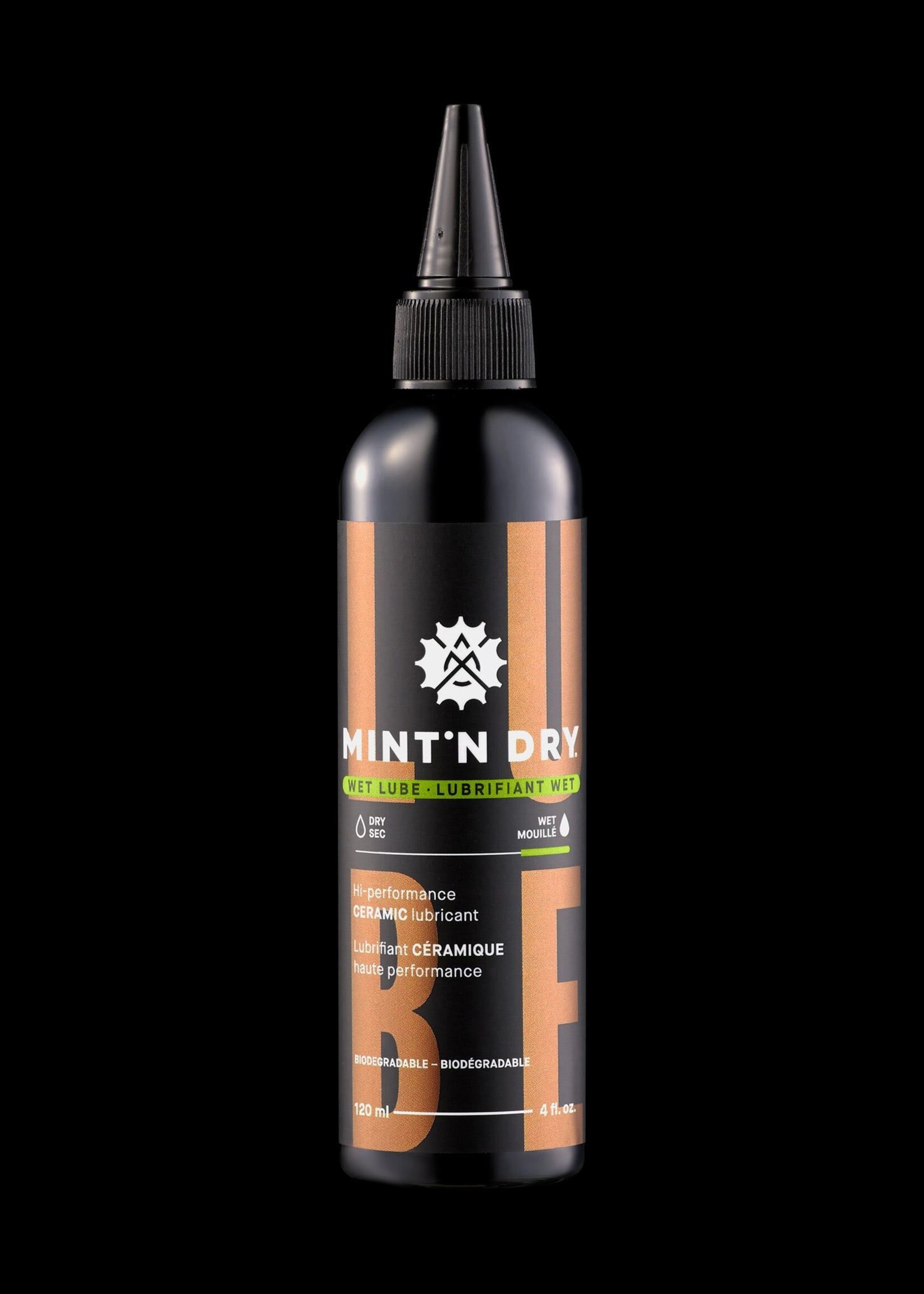 Mint'n Dry wet ceramic bike lube - 120ml