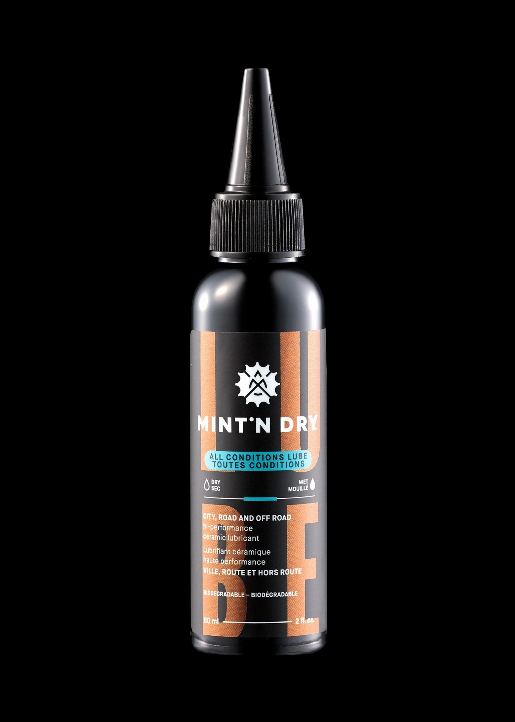 Mint'n Dry bike ceramic lube - all conditions - 60ml