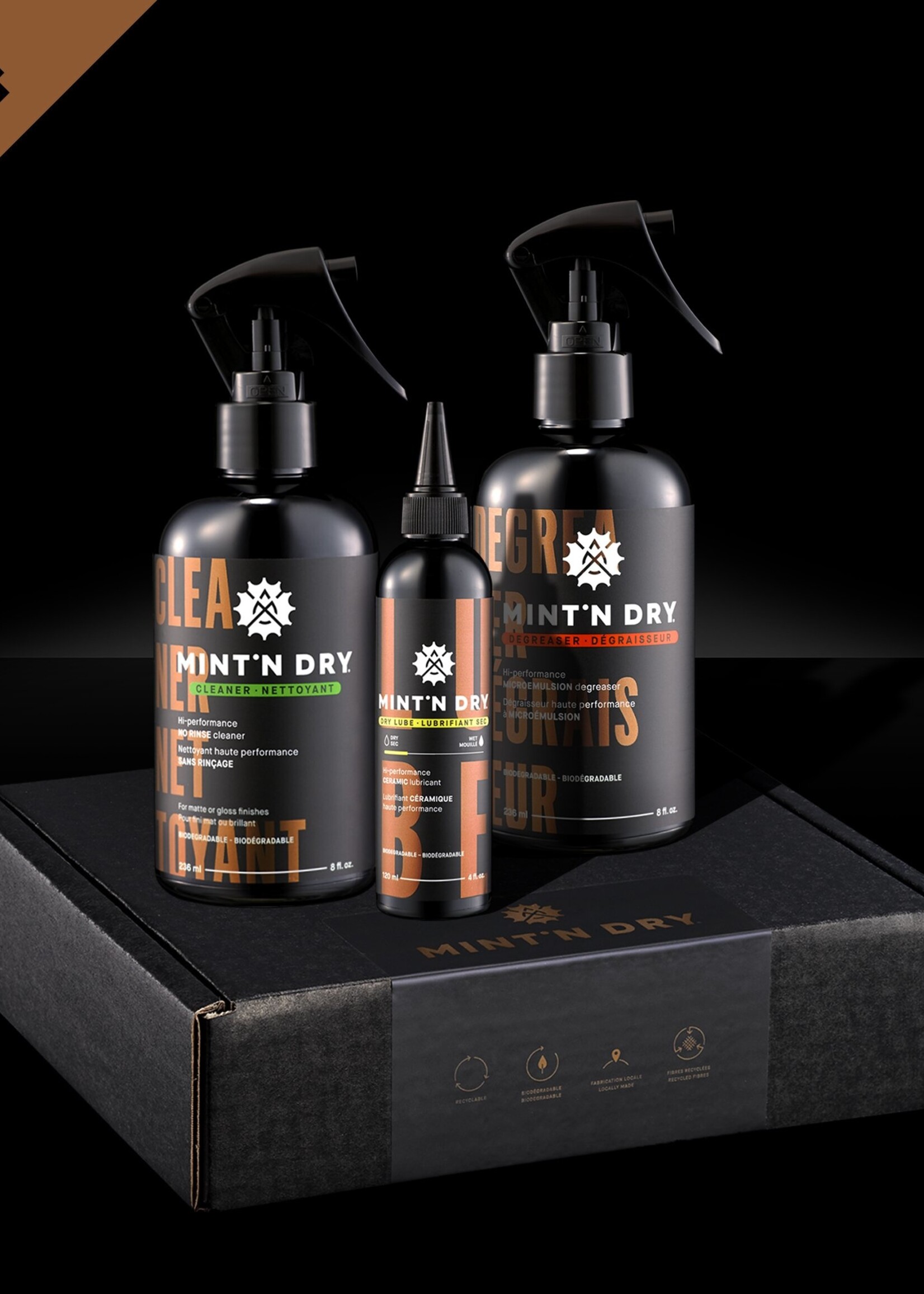 Mint'N Dry cleaning Kit - dry conditions
