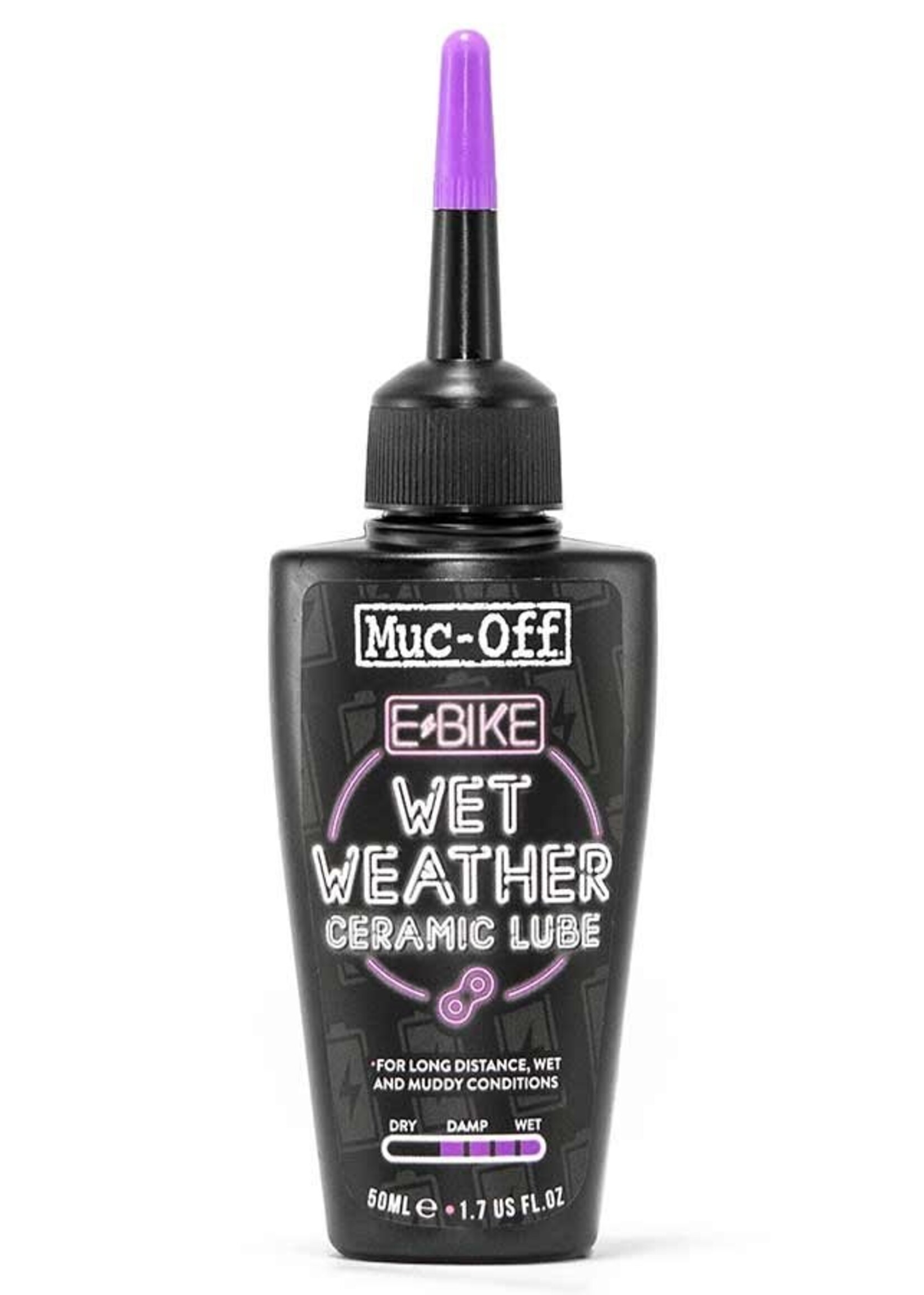 Lubrifiant Muc-off Wet pour vélo eBike - 50ml