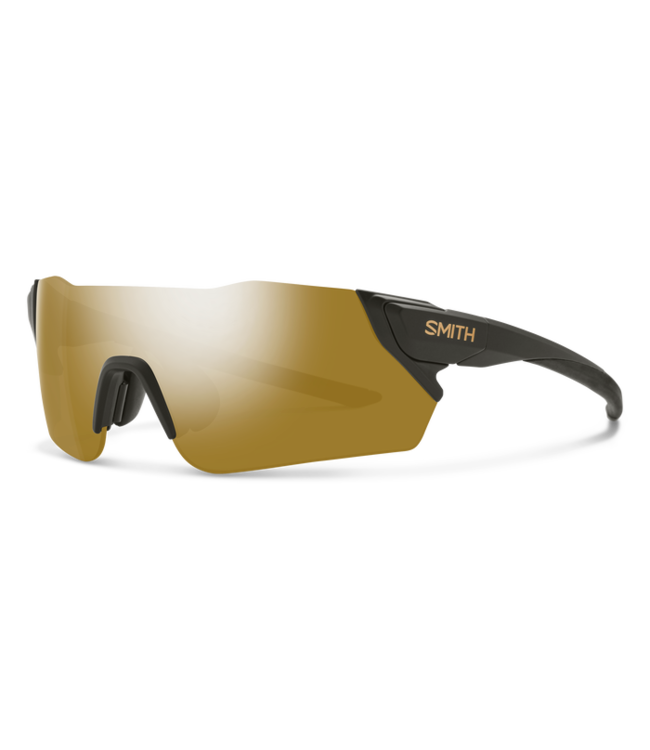 Smith Attack Sunglasses, Chroma Pop Mirror Bronze Lens - Matte Gravy