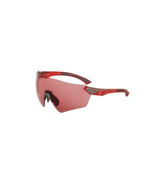 Ryders Main Anti-fog glasses - Matt red / metallic gray (pink lenses / red reflection)