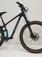 Salsa 2018 Salsa Woodsmoke Carbon 27.5 Custom Build ( Shimano XT, Pike RC, Velocity blunt 35) Black and turquoise Xsmall