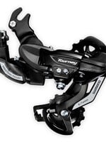 Shimano Dérailleur arrière Shimano Tourney RD-TY500 6 vit / 7 vit / 8 vit attache à l'essieu - Noir