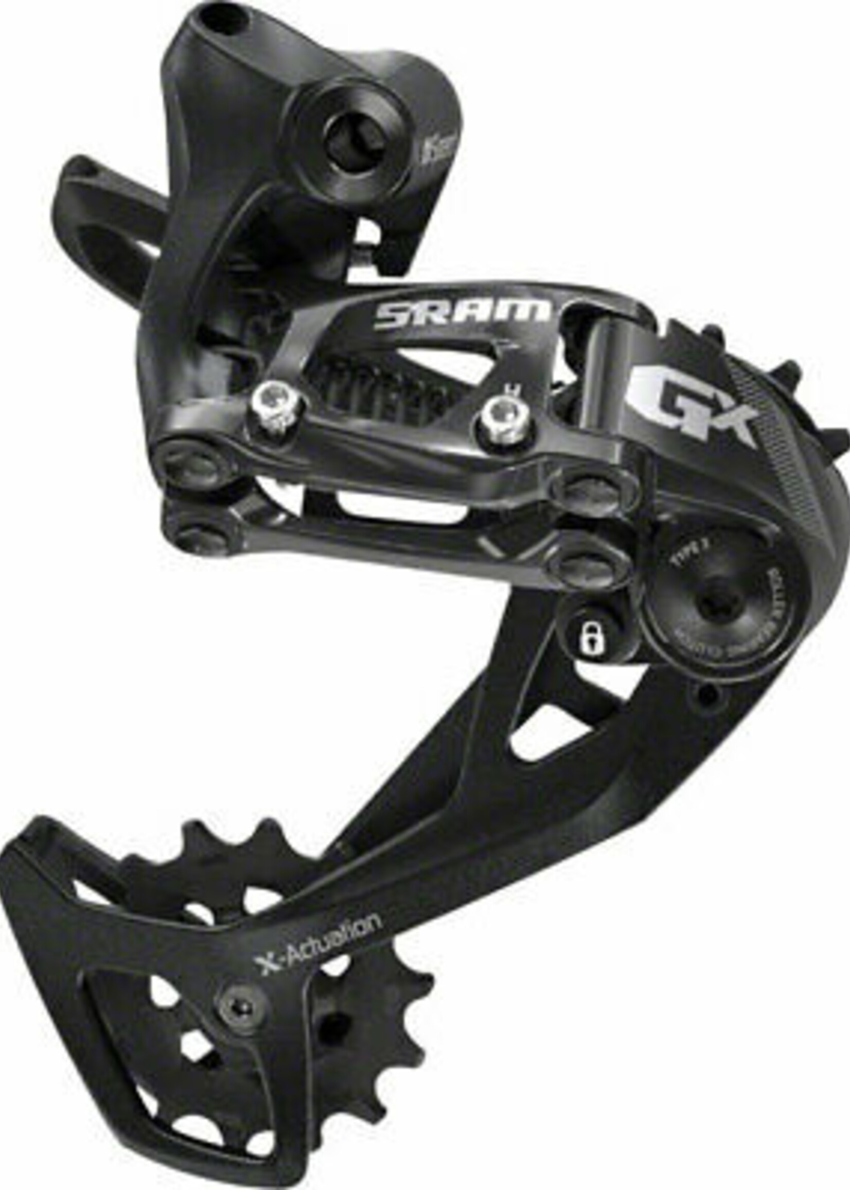 SRAM GX 11 speed rear derailleur - medium cage (for 2 x 11 mounting) - Black