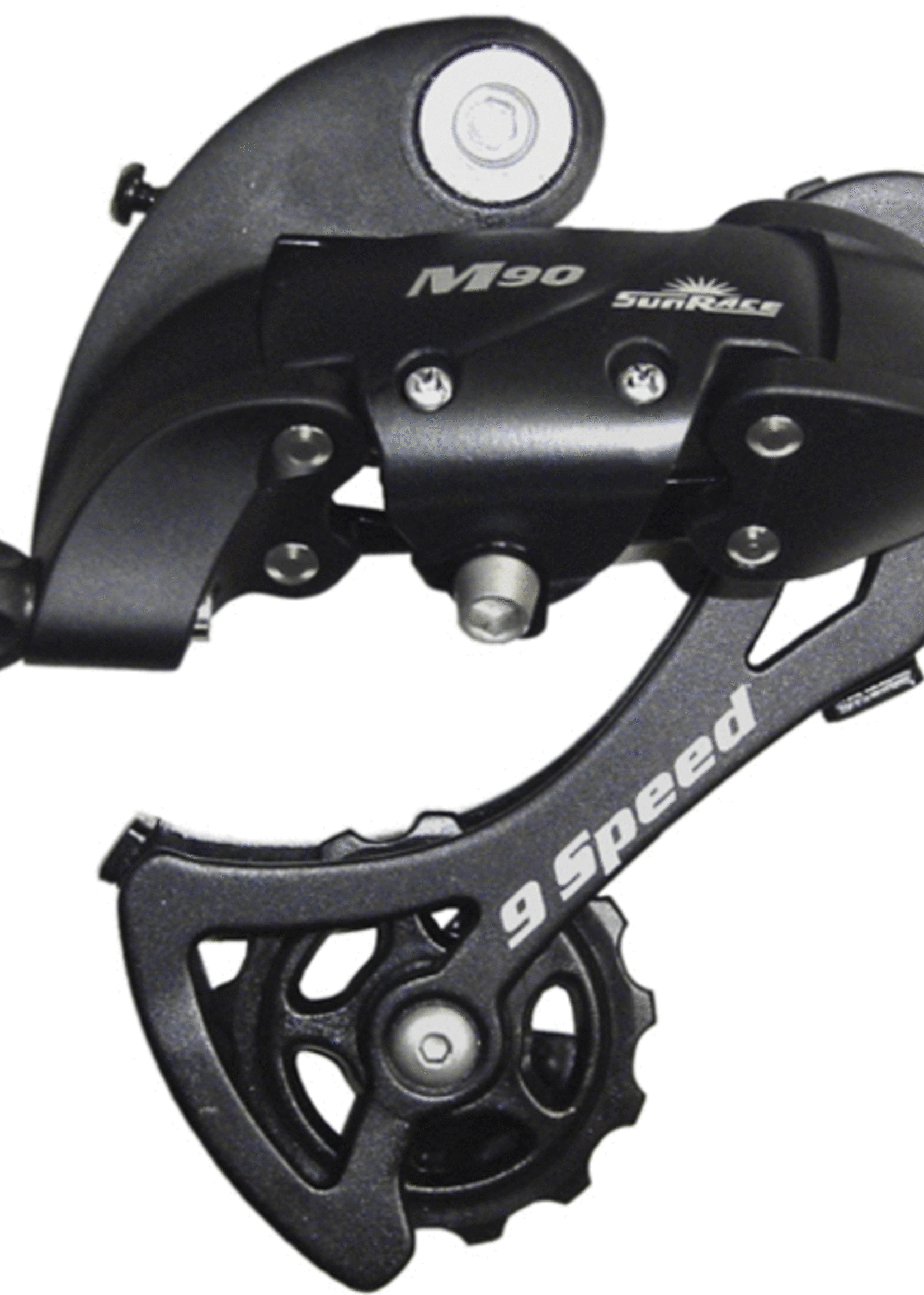 Sunrace RDM91-9speed rear derailleur. - Black