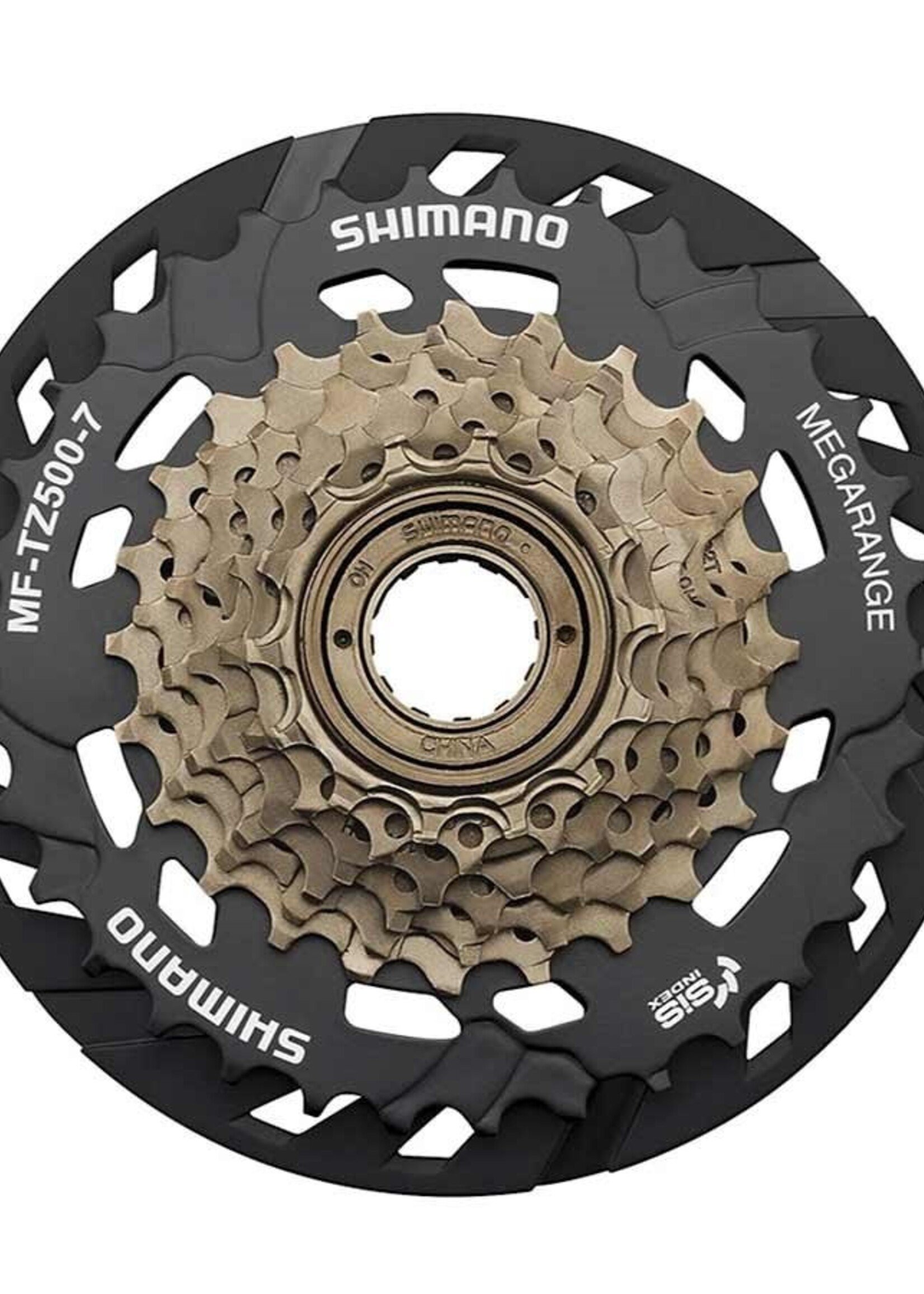 Shimano Shimano MF-TZ500 CP 14-34T freewheel 7 / 8 / 9 speed.