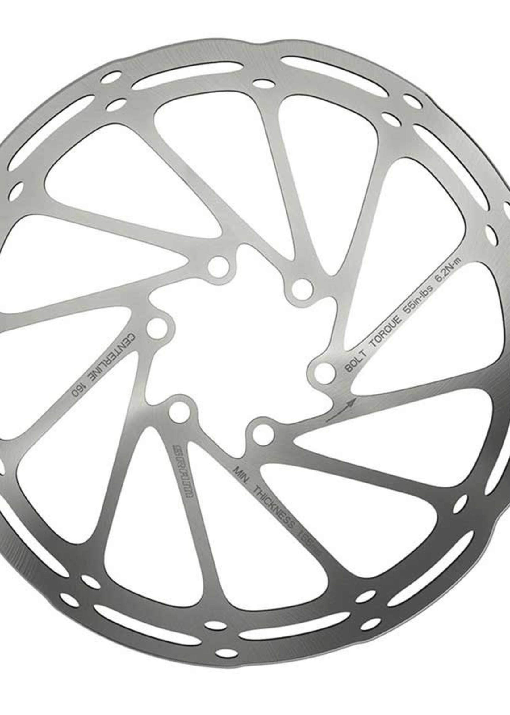 Rotor Sram / Avid Centerline ''rounded'' 6 boulons 180mm ( 7po )