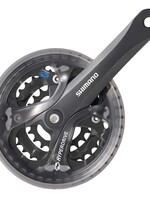 Shimano Shimano Acera FC-M361 6 / 7 / 8 speed crankset 170mm 28/38/48 - Black