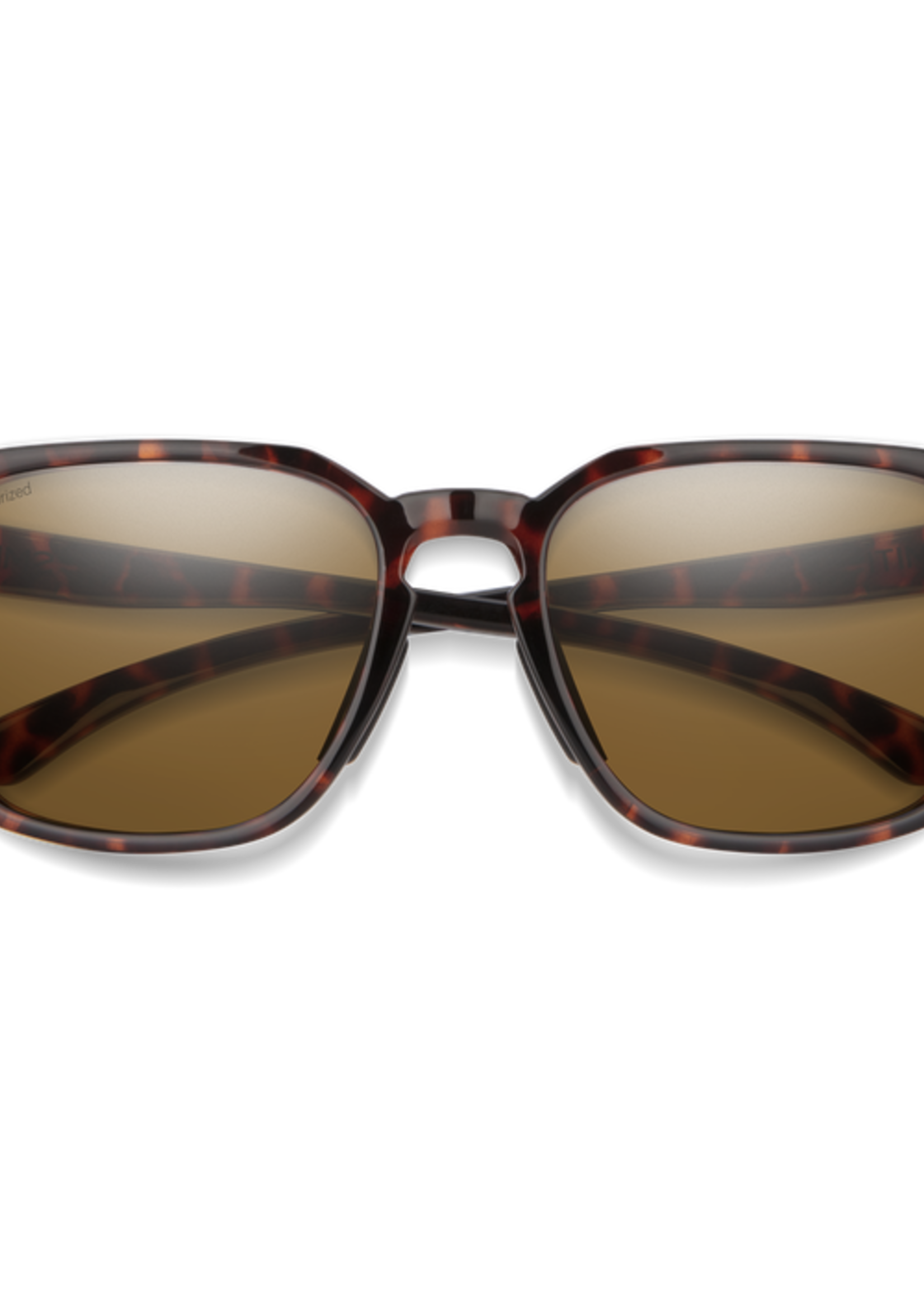 Lunette Smith Contour Matte Tortoise ChromaPop Polarized Brown