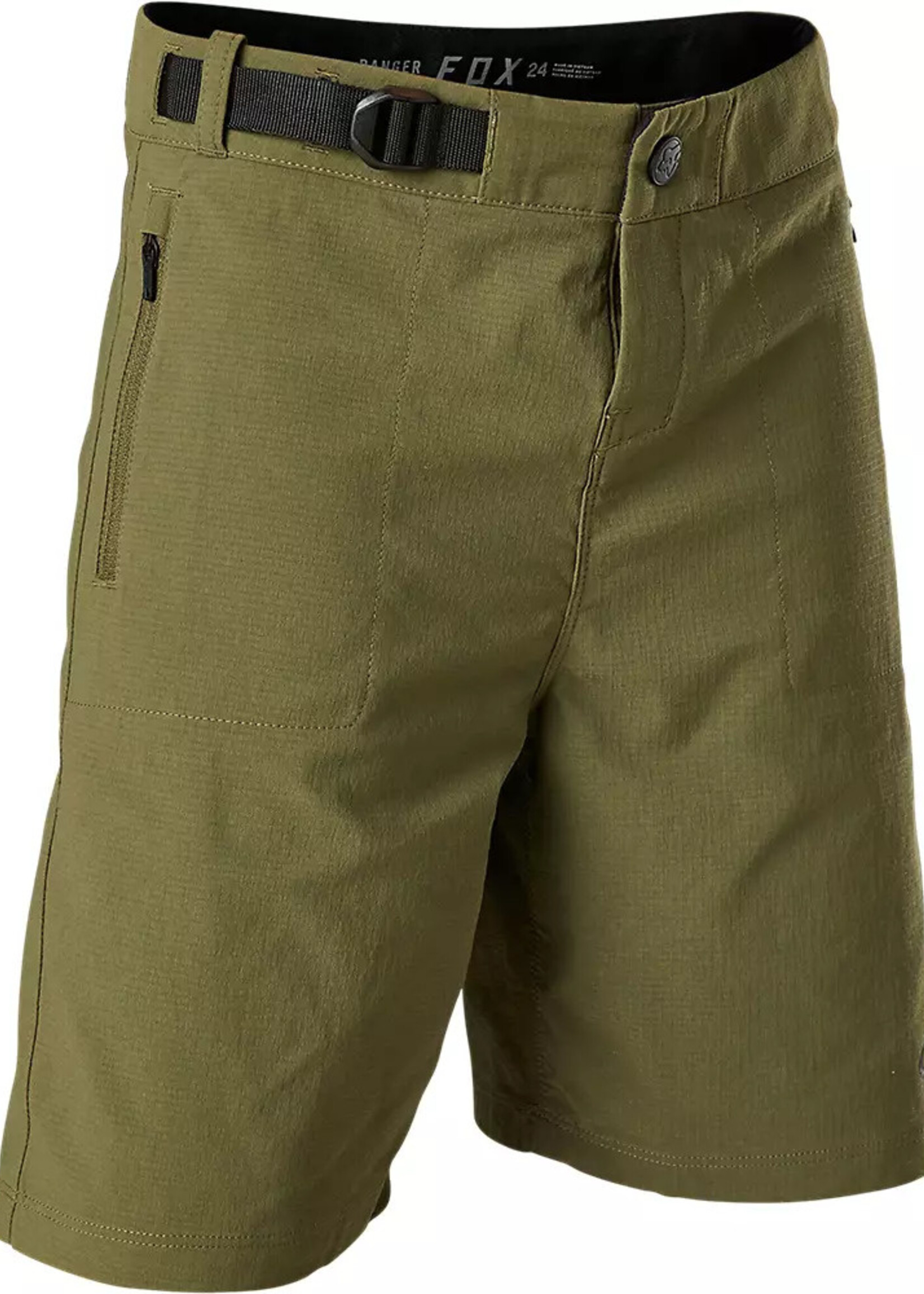 Youth Fox Ranger shorts with liner