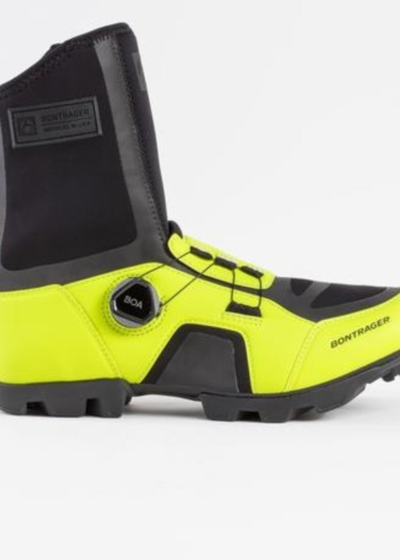 Bontrager JFW Winter insulated shoes ( SPD compatible ) - Yellow ( Radioactive yellow )