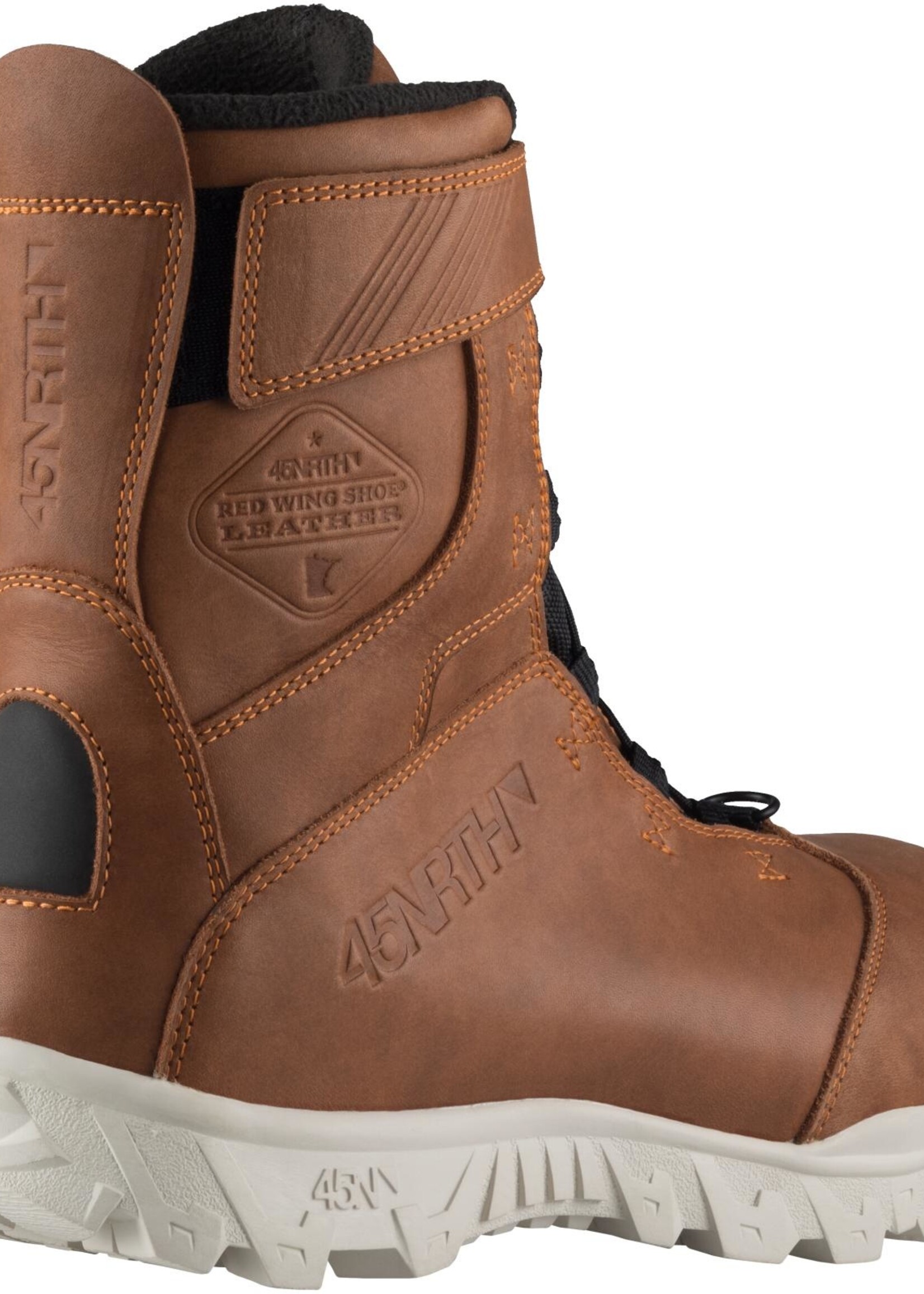 Bottes 45Nrth Wolvhammer Edition Speciale Red Wingpecial Red Wing - Cuir naturel - taille 36