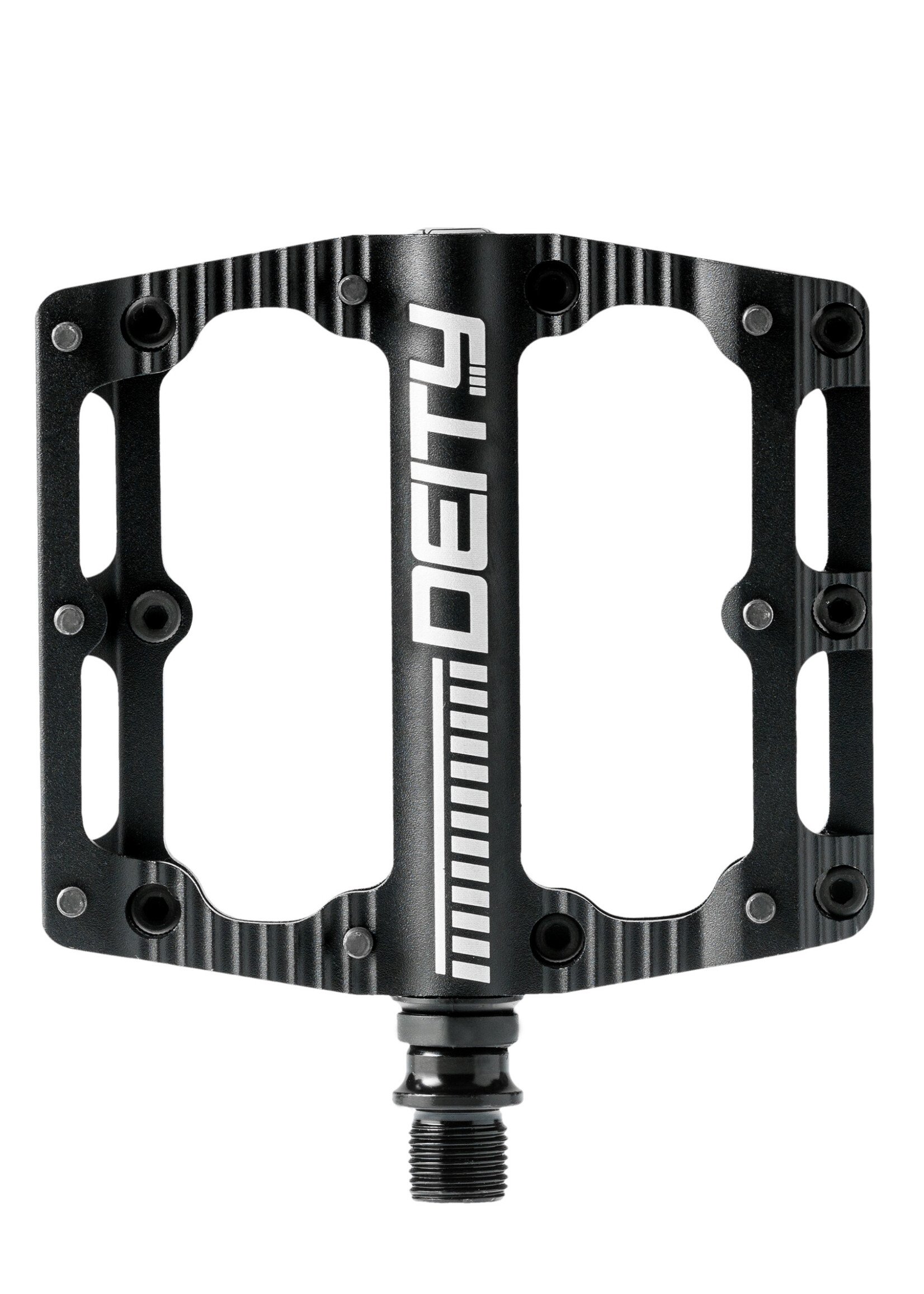 Deity Black Kat Ally / Cromo spindle pedals