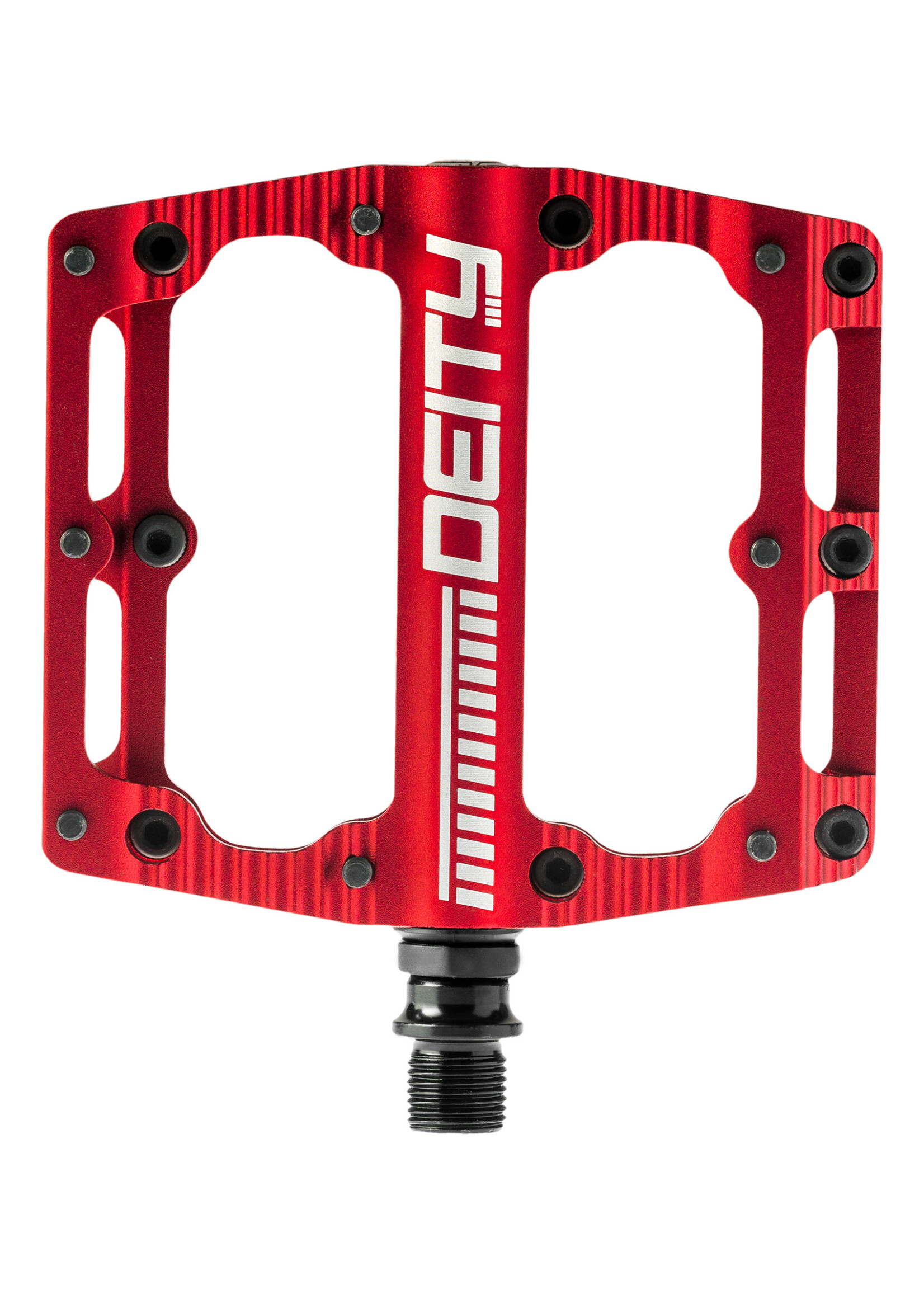 Deity Black Kat Ally / Cromo spindle pedals