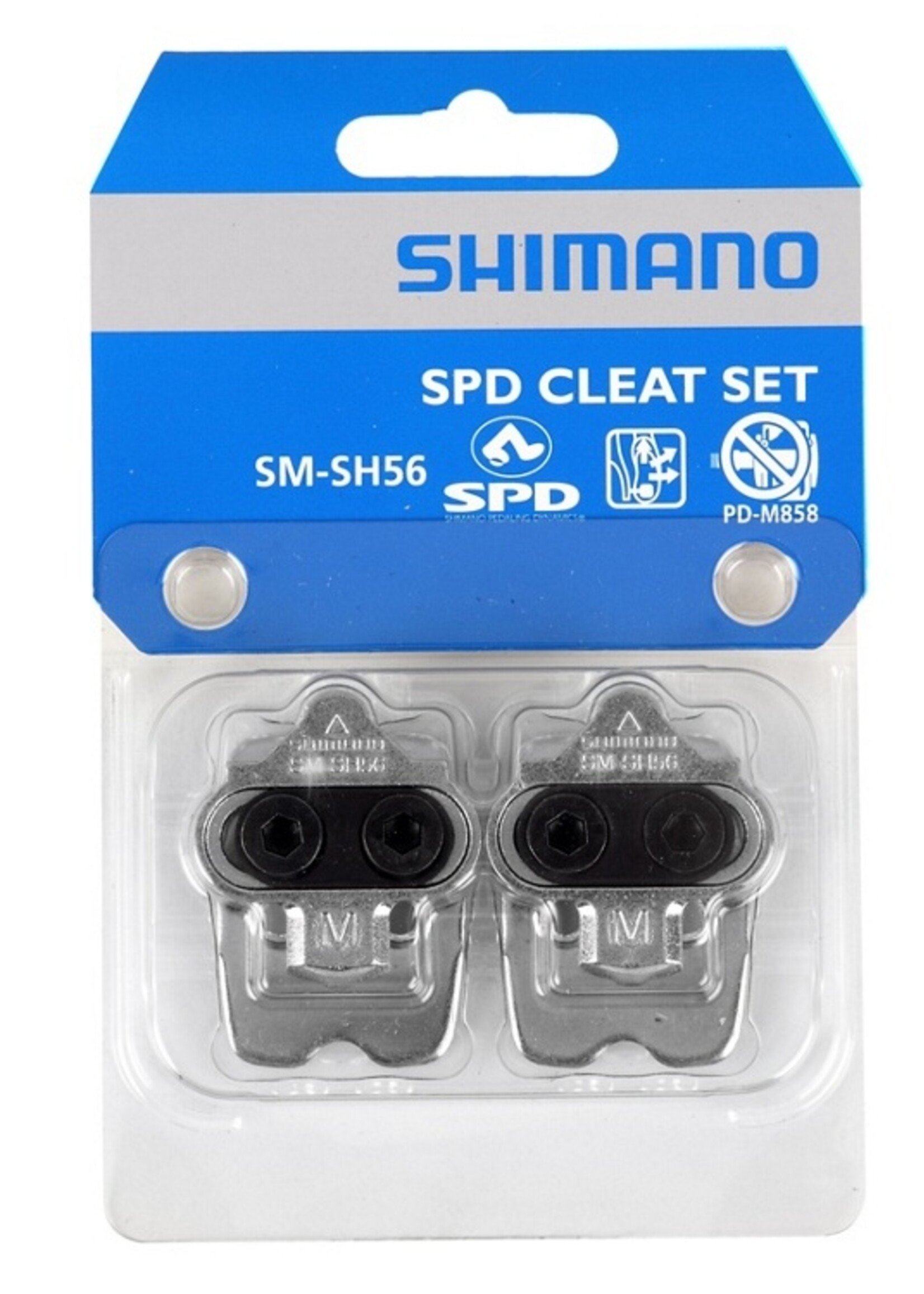 Shimano SPD Shimano SM-SH56 Multi Release cleats with '' Cleat nut ''