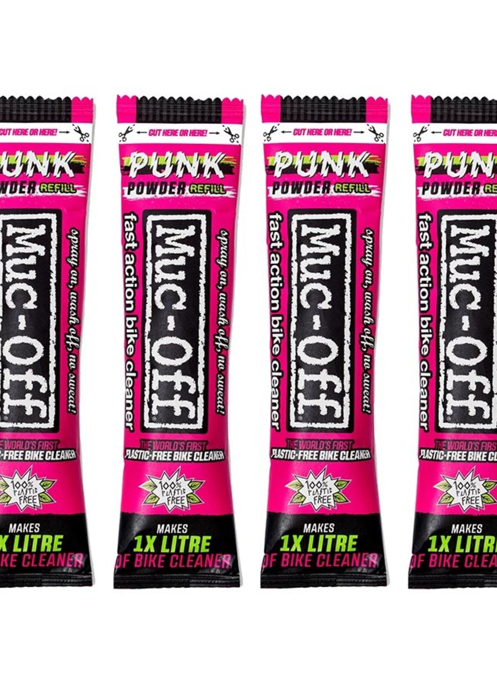 Muc-Off Punk Powder refill cleaner 4 x 30g